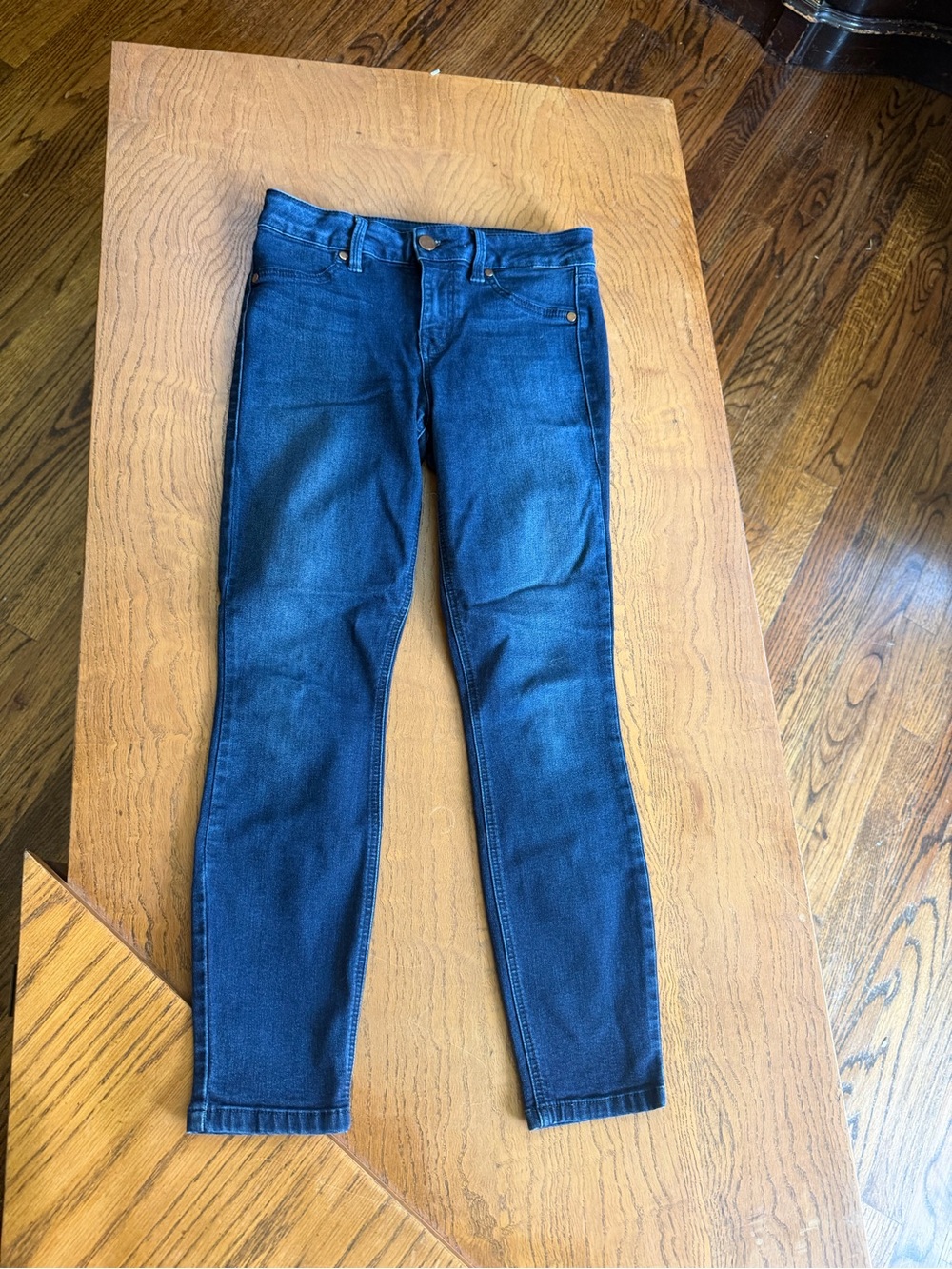 Level 99 Women’s Skinny Jeans in Dark Blue Wash